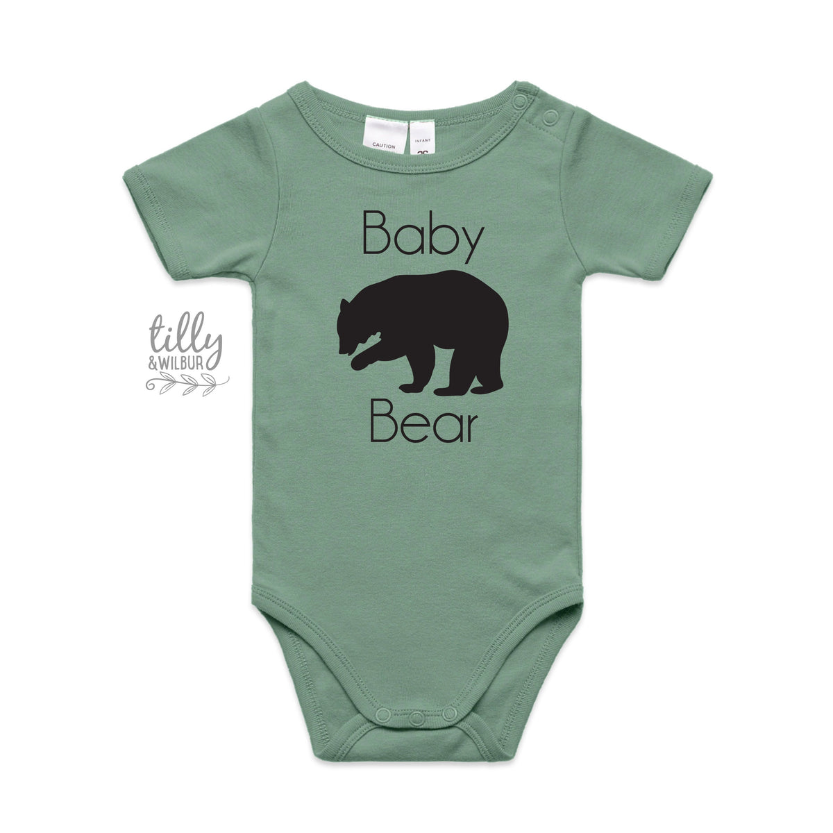 Baby Bear Bodysuit, Add To Matching Set For Growing Bub, Matching Mother&#39;s Day Bodysuit, Matching Father&#39;s Day Bodysuit, Matching Family