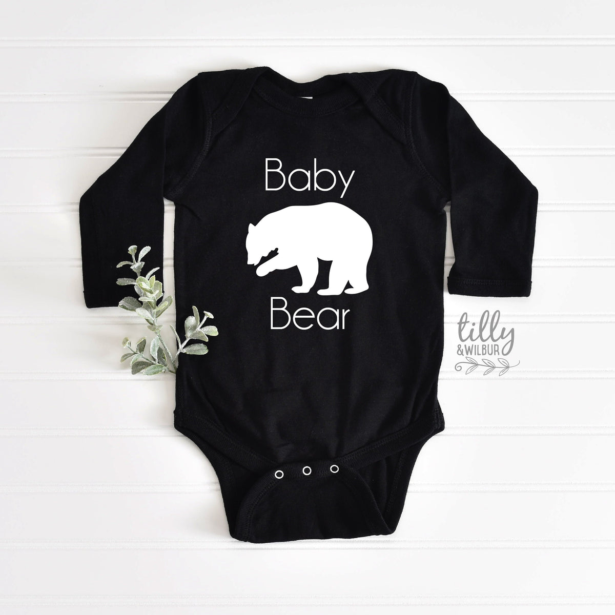 Baby Bear Bodysuit, Add To Matching Set For Growing Bub, Matching Mother&#39;s Day Bodysuit, Matching Father&#39;s Day Bodysuit, Matching Family