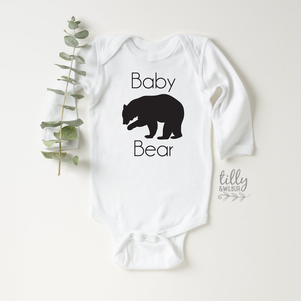 Baby Bear Bodysuit, Add To Matching Set For Growing Bub, Matching Mother&#39;s Day Bodysuit, Matching Father&#39;s Day Bodysuit, Matching Family