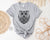Owl T-Shirt, Women's Owl T-Shirt, Bird Print, Bird Lover Gift, Birdwatcher T-Shirt, Night Owl T-Shirt, Graphic Tee, , Owl Art, Owl Drawing