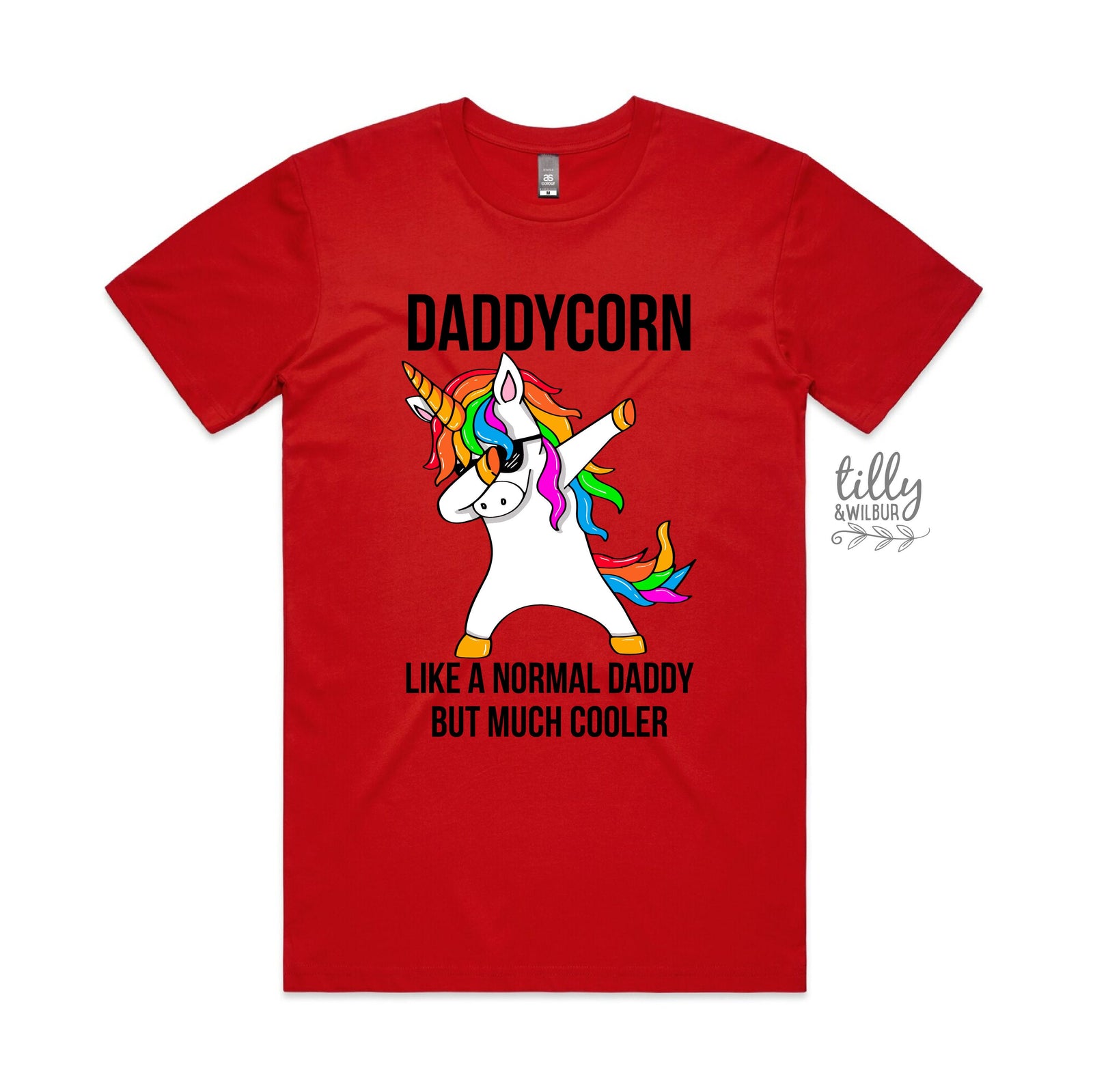 Daddycorn T-Shirt, Funny Dad T-Shirt, Daddycorn Like A Normal Daddy But Much Cooler, Dad Gift, Father's Day Gift, Christmas Gift, Birthday