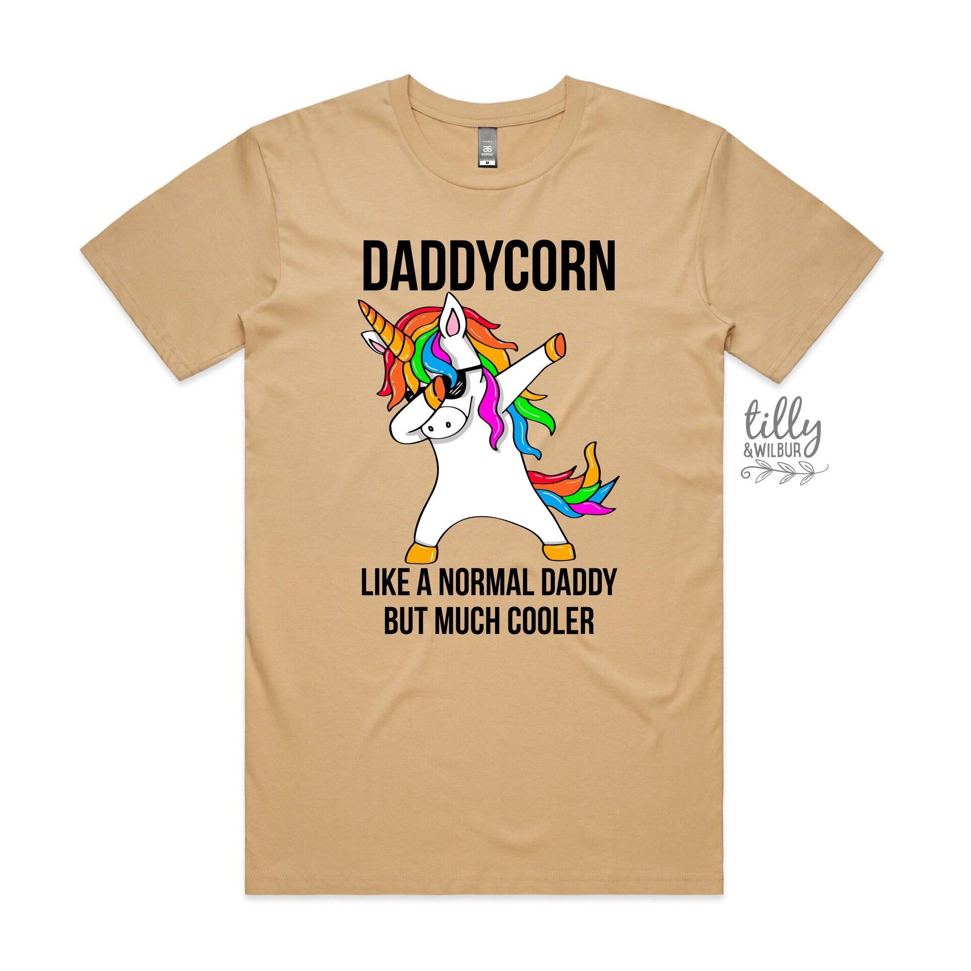 Daddycorn T-Shirt, Funny Dad T-Shirt, Daddycorn Like A Normal Daddy But Much Cooler, Dad Gift, Father's Day Gift, Christmas Gift, Birthday