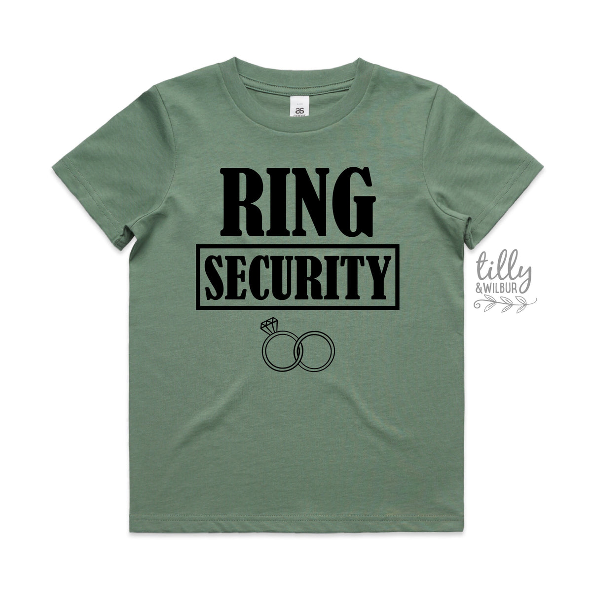 Ring Security T-Shirt, Ring Bearer Gift, Ring Security, Ring Bearer T-Shirt, Boy&#39;s Wedding T-Shirt, Bridal Party, Engagement, Flower Girl
