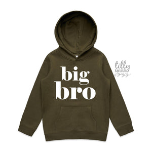 Big Bro Hoodie, Promoted To Big Brother Jumper, Big Brother Sweatshirt, I'm Going To Be A Big Brother, Pregnancy Announcement Hoodie ARMY