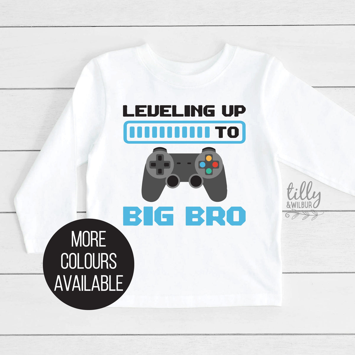 Leveling Up To Big Bro T-Shirt, Big Brother T-Shirt, Promoted To Big Brother Shirt, Pregnancy Announcement, I&#39;m Going To Be A Big Brother