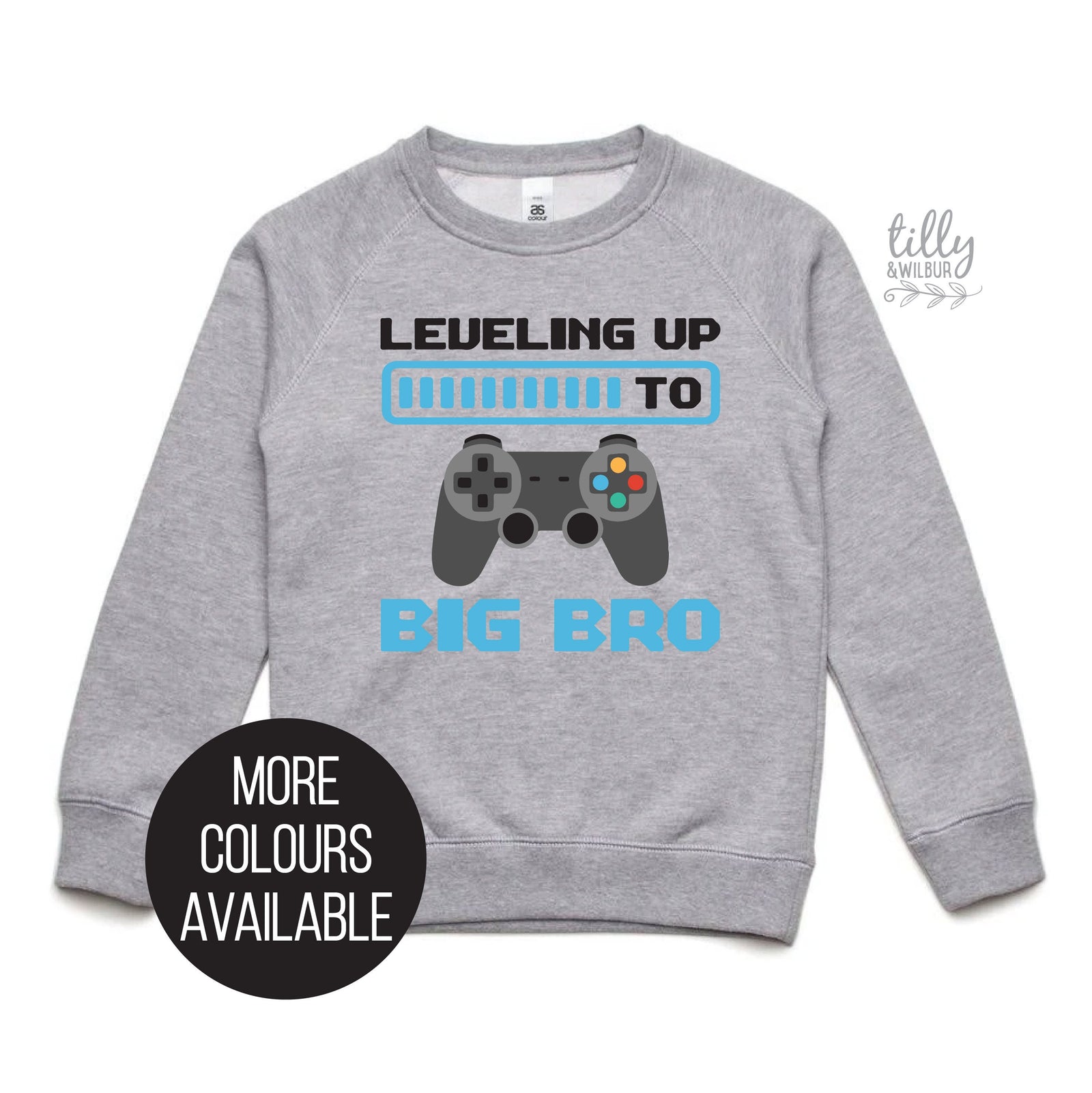 Leveling Up To Big Bro T-Shirt, Big Brother T-Shirt, Promoted To Big Brother Shirt, Pregnancy Announcement, I'm Going To Be A Big Brother