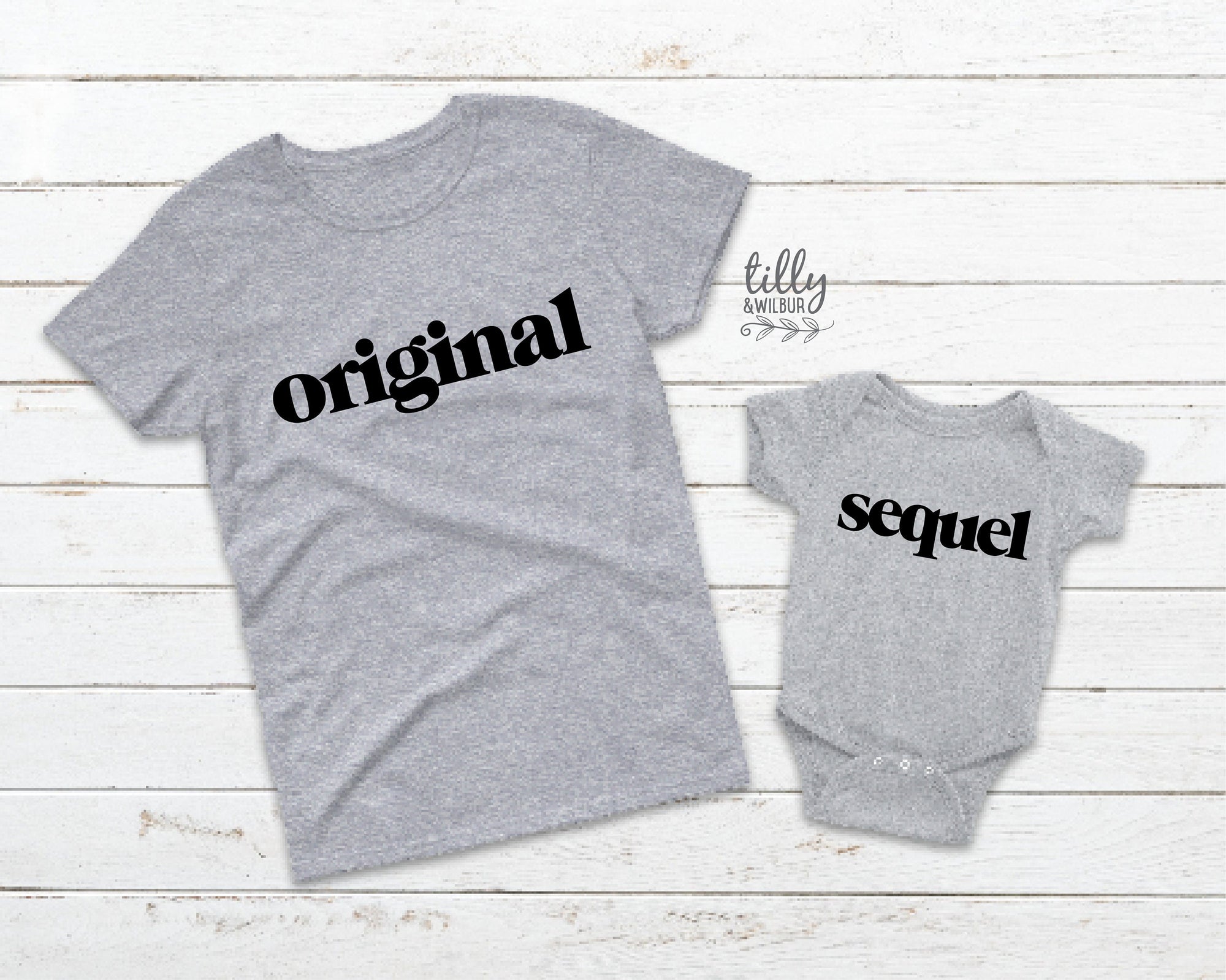 Original Sequel Father Son Matching Shirts, Matching Dad And Baby, Matching Dad And Kid, Father's Day Gift, Newborn Gift, New Dad, Remix