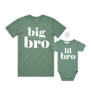 Big Brother Little Brother Set, Big Bro Lil Bro, Pregnancy Announcement, New Baby Brother Set, Sibling Set, I'm Going To Be A Big Brother
