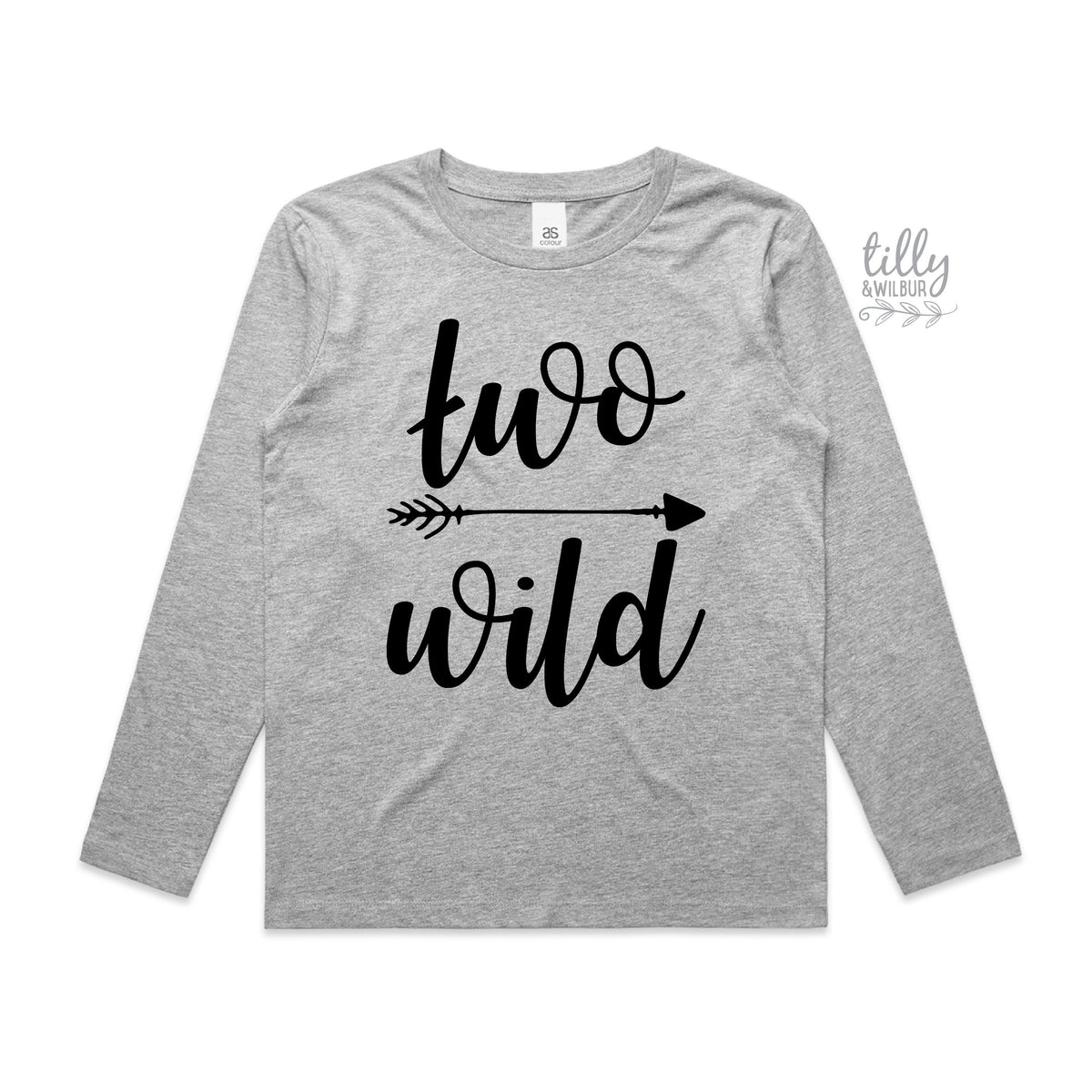 Two Wild Birthday T-Shirt, Two Wild Birthday, 2 Year Old Boy, 2 Year Old Girl, Second Birthday Gift, 2nd Birthday Present, 2nd Birthday Tee