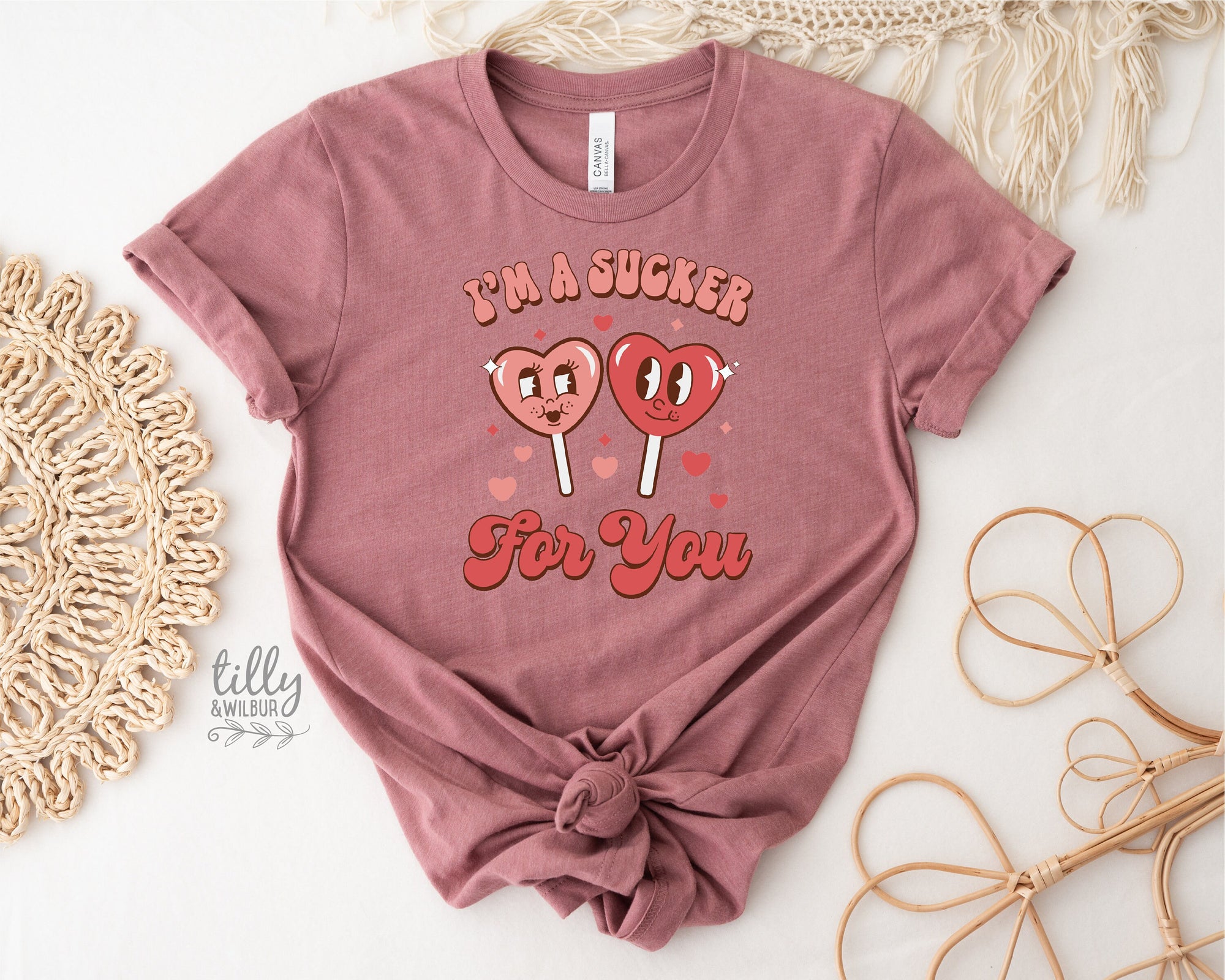 I'm A Sucker For You T-Shirt, Lollipop T-Shirt, Funny Valentine's Day T-Shirt, Retro Valentine's Day Shirt, Valentine's Day Gift, Love Sucks
