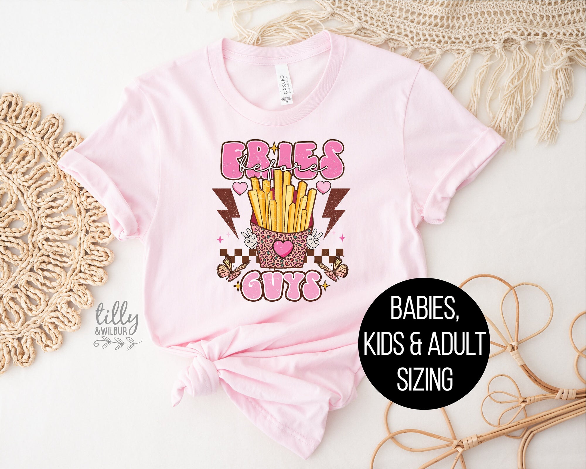 Fries Before Guys T-Shirt, Funny Valentine T-Shirt, Funny Valentine's Day T-Shirt, Valentine's Day Shirt, Valentine's Day Gift, Love Sucks