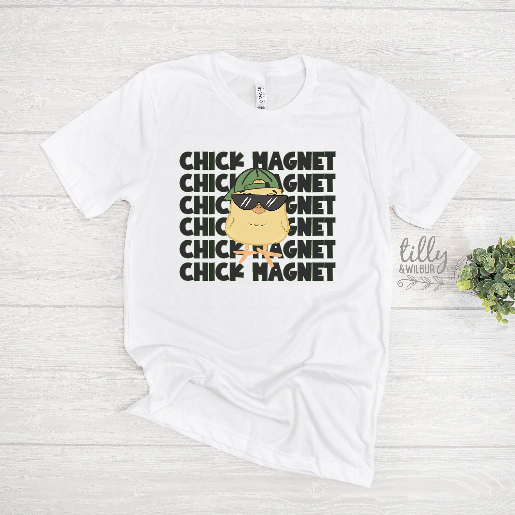 Chick Magnet Easter T-Shirt, Funny Easter T-Shirt, Rabbit T-Shirt, Funny Easter Gift, Hip Hop Easter Clothing, Bad Bunny T-Shirt, Mens Shirt
