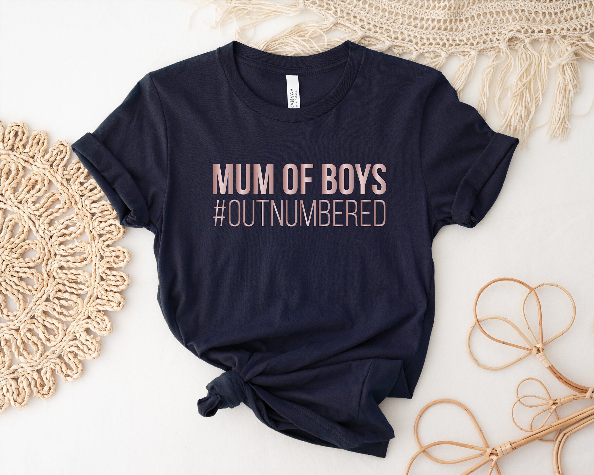 Mum Of Boys #Outnumbered T-Shirt, Mother's Day T-Shirt, Mother's Day Gift, Mum Of Songs, Mum Gift, Mum T-Shirt, Funny Mum T-Shirt, Mom Of