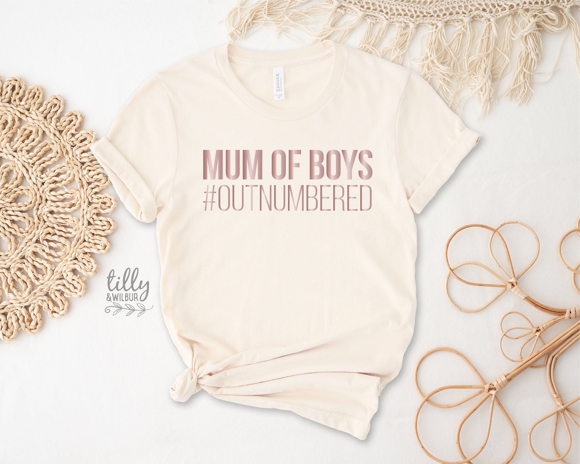 Mum Of Boys #Outnumbered T-Shirt, Mother's Day T-Shirt, Mother's Day Gift, Mum Of Songs, Mum Gift, Mum T-Shirt, Funny Mum T-Shirt, Mom Of