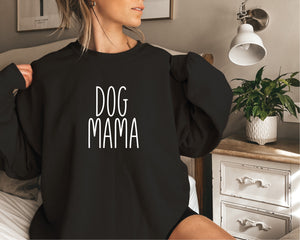Dog Mama Sweatshirt, Dog Mama Est Sweatshirt, Mothers Day Gift, Mother's Day Gift, Personalised Mum Gift, Mum Life Jumper, New Mum Gift