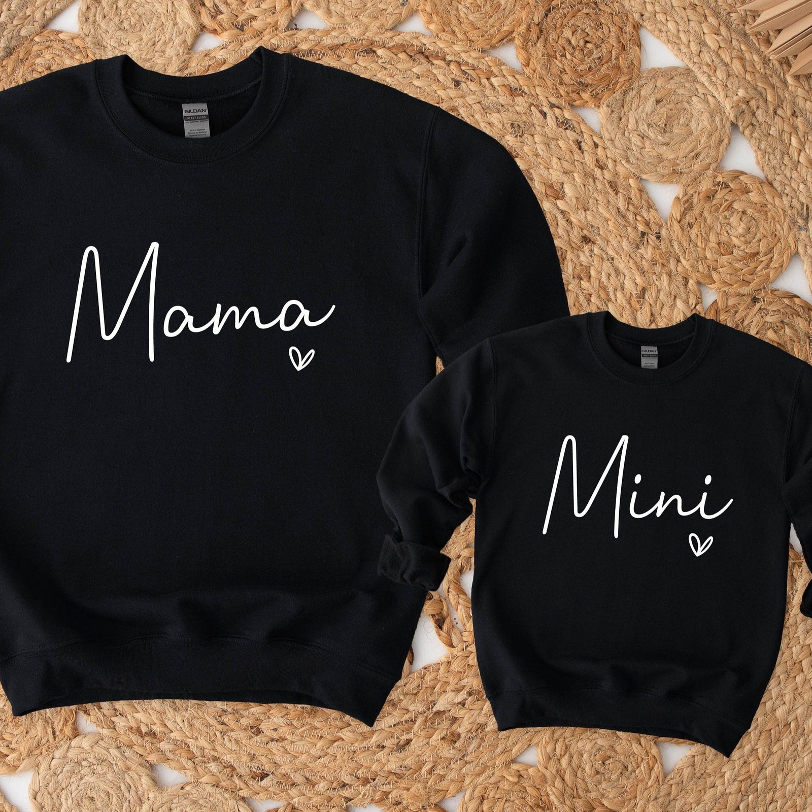 Mama & Me Sweatshirts, Mama Jumper, Mini Jumper, Mama And Mama's Mini Matching Outfits, Our First Mother's Day, Mother Daughter, Mother Son