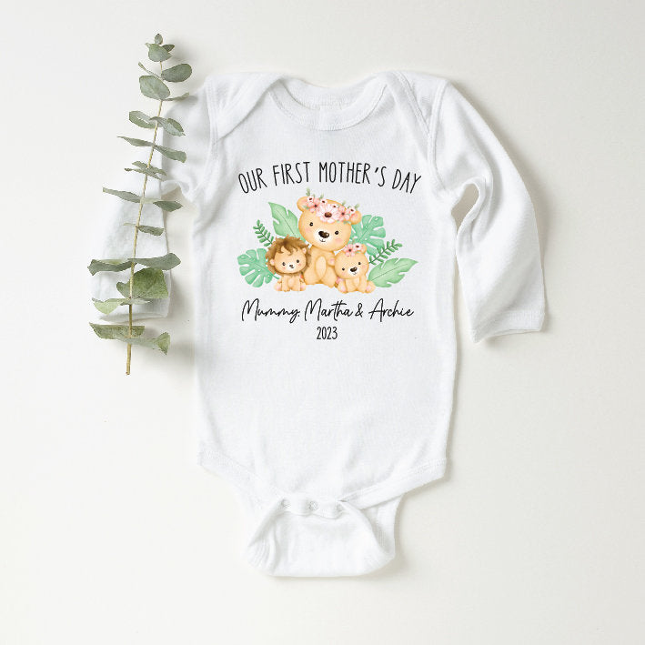 Our First Mother's Day 2023, Mother And Twin Babies, Twins Mother's Day, Mothers Day Gift, 1st Mother's Day Gift, Twins Gift, Mum Of Twins