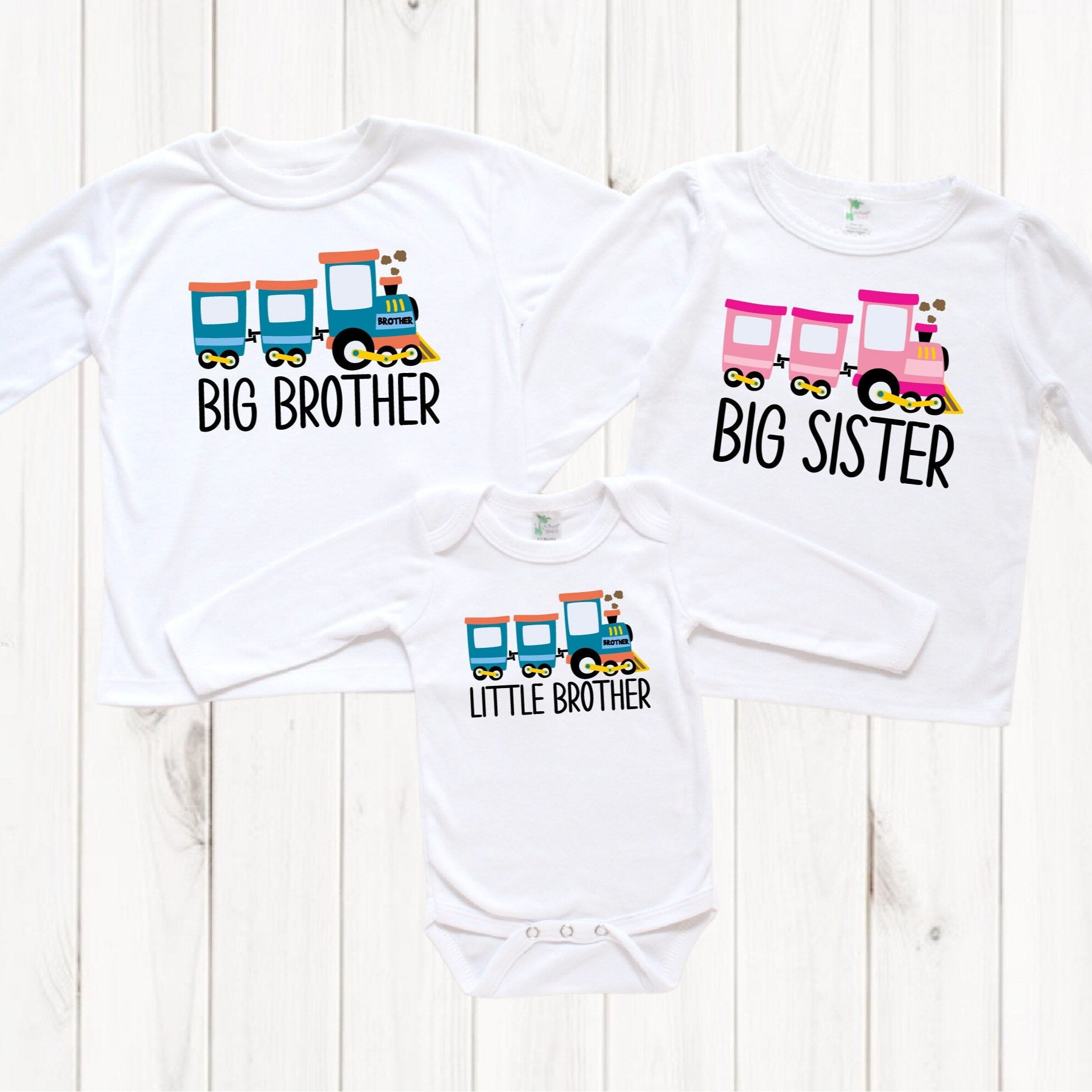 Big Brother Big Sister Little Brother Set, Long Sleeve Big Brother Little Brother Matching Outfits, New Baby, I'm Going To Be A Big Brother