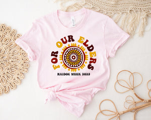 Aboriginal NAIDOC Week 2023 T-Shirt, Reconciliation T-Shirt, Australian Indigenous, For Our Elders T-Shirt, Aboriginal T-Shirt, Vote Yes Tee