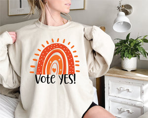 Vote Yes Unisex Sweatshirt, Voice To Parliament Jumper, Uluru Statement Sweatshirt, Referendum Jumper, Indigenous Voice, Voice Treaty, Truth