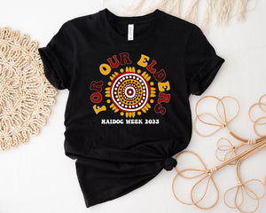 Aboriginal NAIDOC Week 2023 T-Shirt, Reconciliation T-Shirt, Australian Indigenous, For Our Elders T-Shirt, Aboriginal T-Shirt, Vote Yes Tee