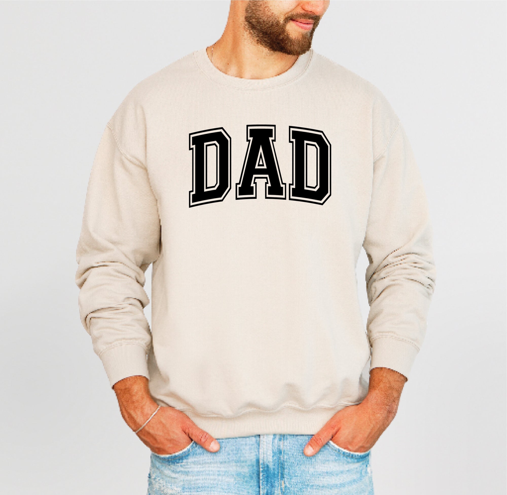 Dad Varsity Jumper, Father's Day Gift, Pregnancy Announcement For Dad, Pregnancy Gift To Husband, New Dad Gift, Dad Birthday Sweatshirt