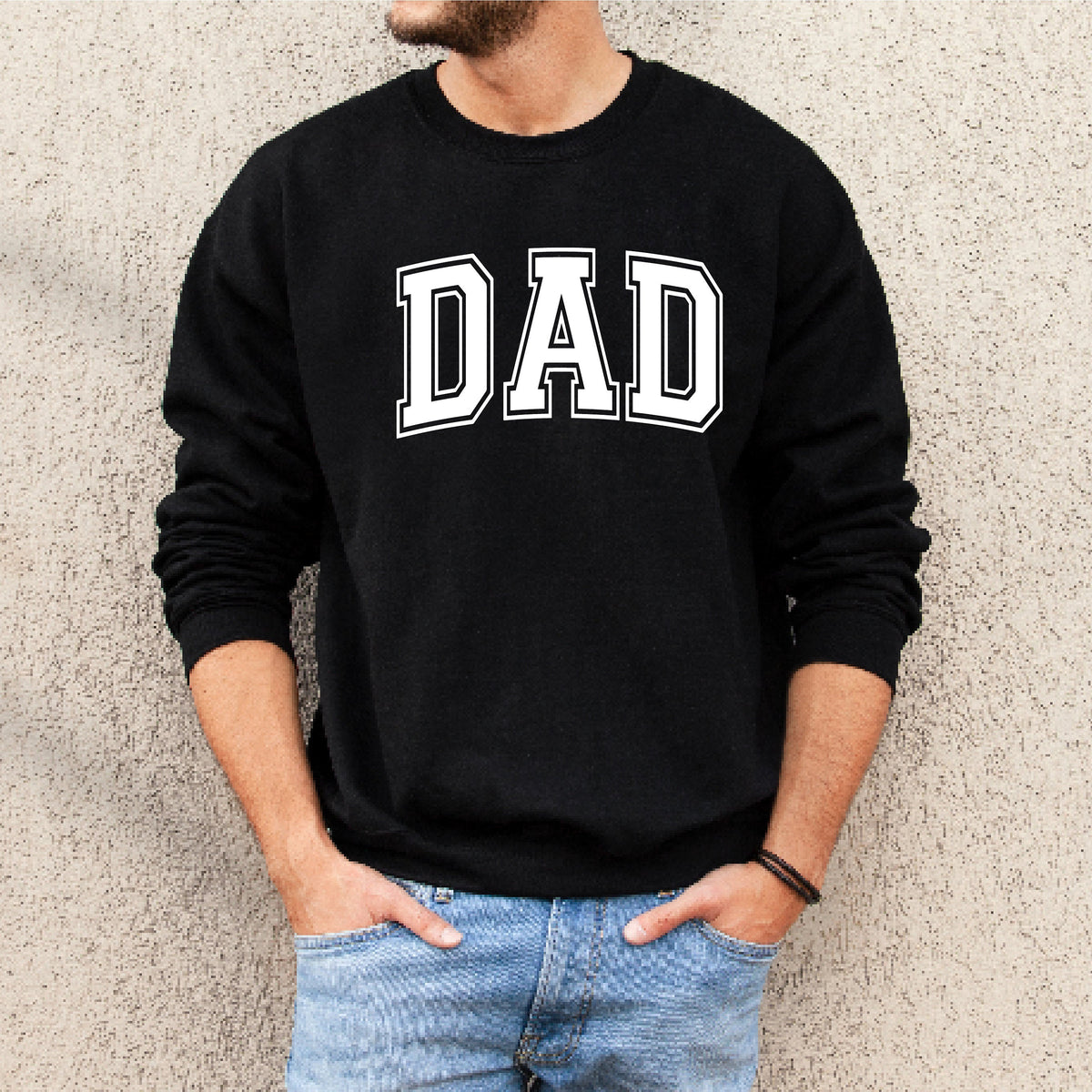 Dad Varsity Jumper, Father&#39;s Day Gift, Pregnancy Announcement For Dad, Pregnancy Gift To Husband, New Dad Gift, Dad Birthday Sweatshirt