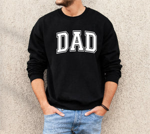 Dad Varsity Jumper, Father's Day Gift, Pregnancy Announcement For Dad, Pregnancy Gift To Husband, New Dad Gift, Dad Birthday Sweatshirt