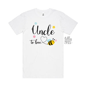 Uncle To Bee T-Shirt, Uncle T-Shirt, Funcle T-Shirt, Funny Uncle T-Shirt, Funny Uncle Shirt, Niece Gift, Nephew Gift, Pregnancy Announcement