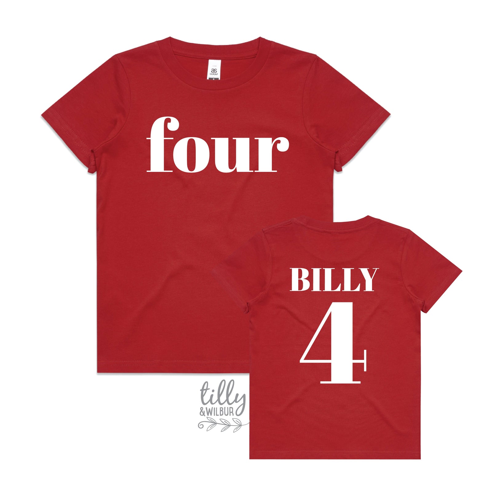 4th Birthday T-Shirt, Personalised 4th Birthday T-Shirt, Boys 4th Birthday, Birthday Boy Tee, Boy's 4th Birthday Gift, 4 Bday Party T-Shirt