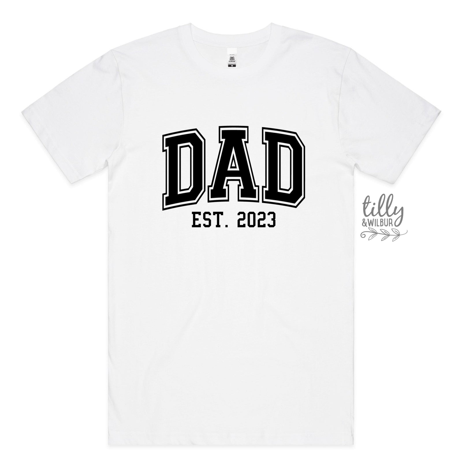 Dad Est T-Shirt, Gift For Dad, Father's Day T-Shirt, Funny Dad T-Shirt, New Dad T-Shirt, Baby Shower Gift, Birthday Gift, Christmas Gift