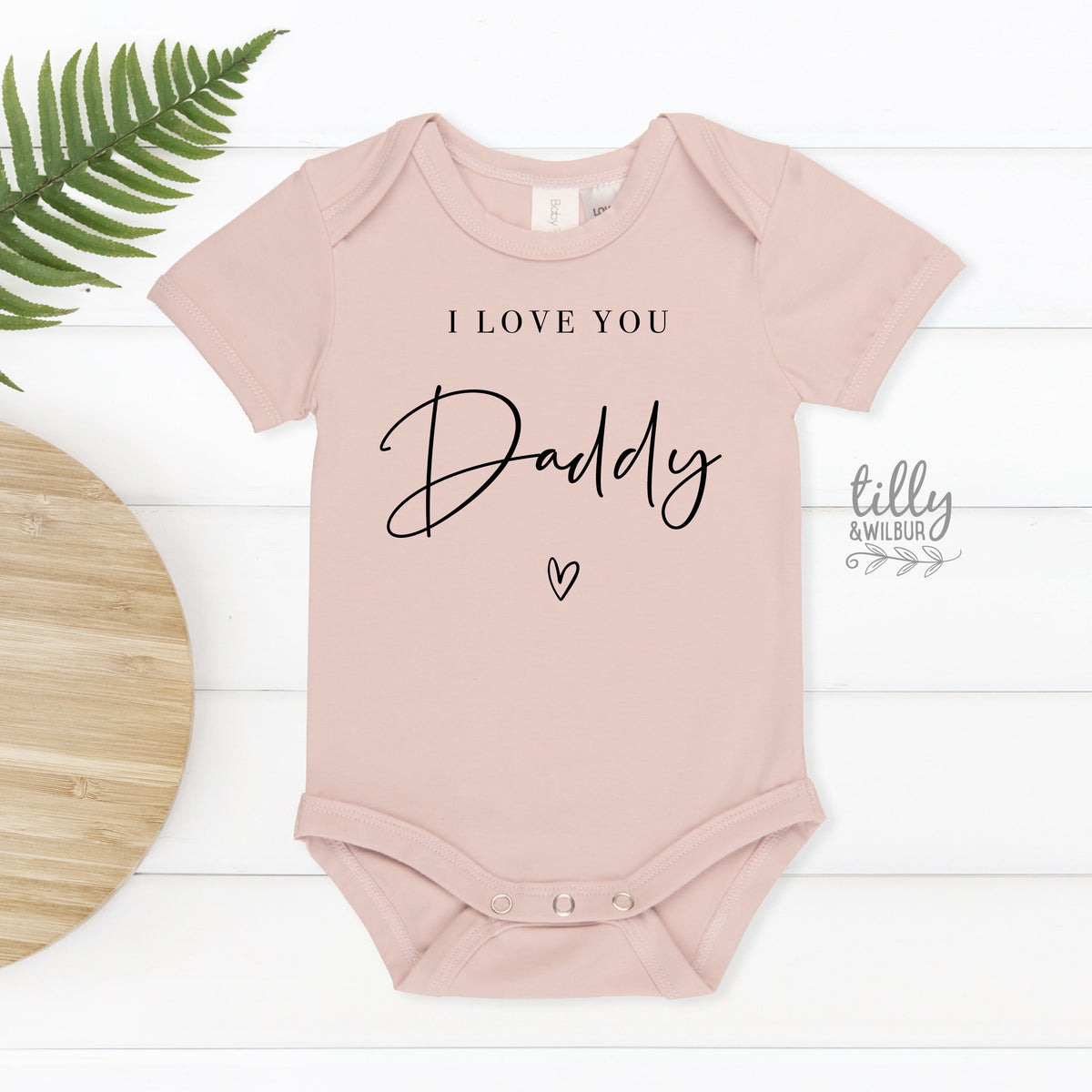 I Love You Daddy Bodysuit, Our First Father&#39;s Day 2023 Baby Bodysuit, I Love My Daddy Romper, Happy Father&#39;s Day, 1st Fathers Day Baby Gift
