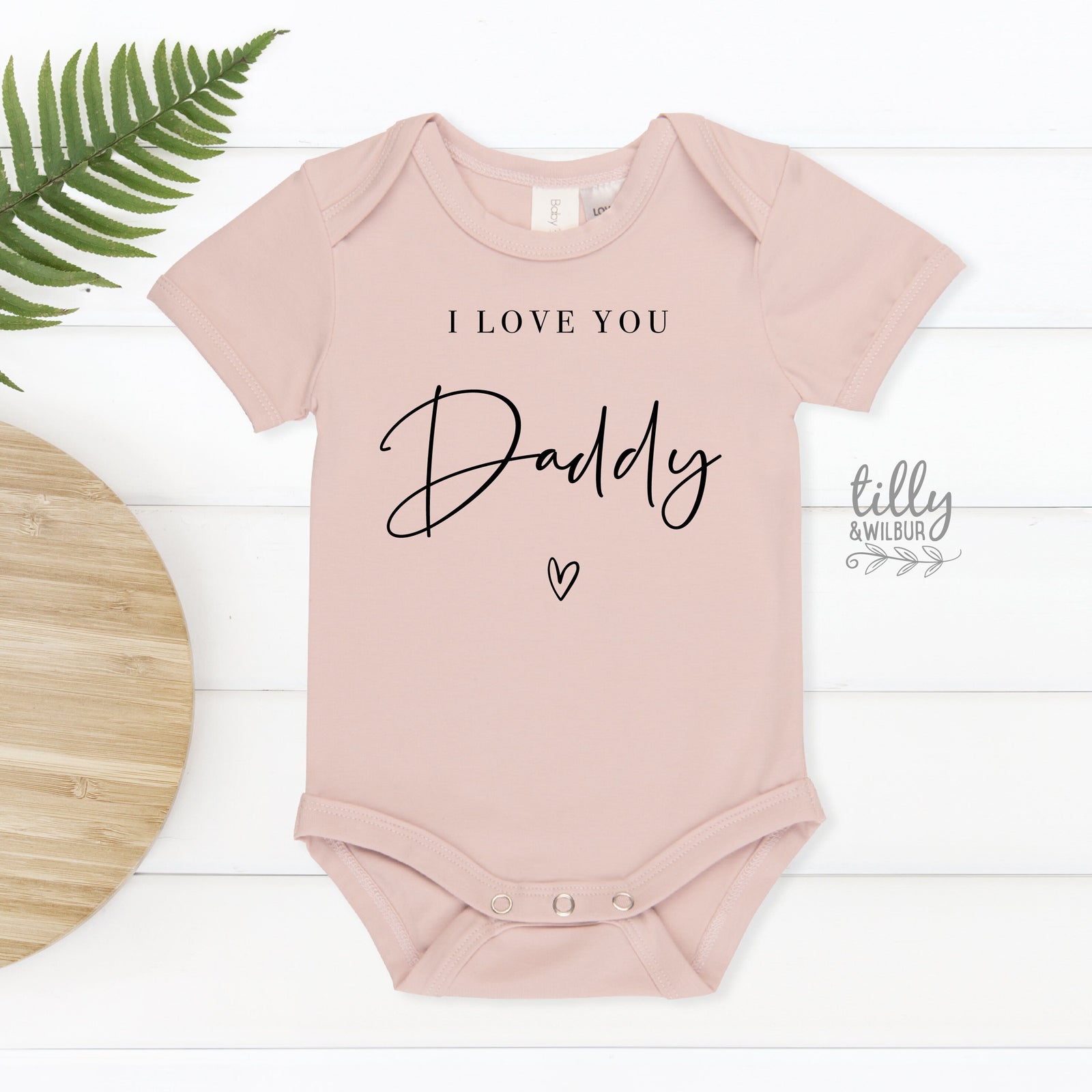 I Love You Daddy Bodysuit, Our First Father's Day 2023 Baby Bodysuit, I Love My Daddy Romper, Happy Father's Day, 1st Fathers Day Baby Gift