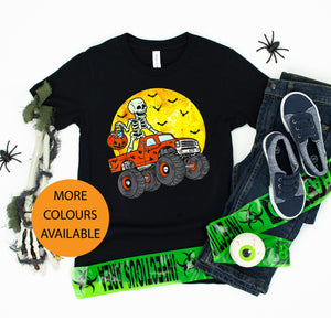 Halloween Monster Truck T-Shirt, Monster Truck T-Shirt, Halloween T-Shirt, Fancy Dress T-Shirt, Halloween Gift, Monster Truck Gift