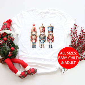 Nutcracker T-Shirt, Merry Christmas Matching T-Shirts, Matching Christmas Shirts, Matching Nutcracker T-Shirts, Matching Christmas Family