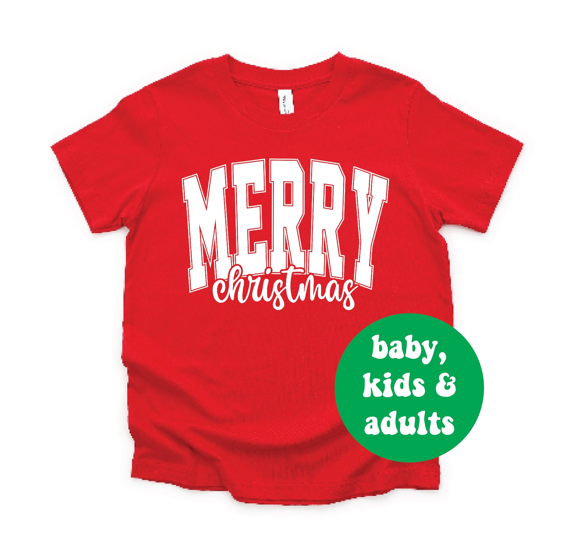 Merry Christmas T-Shirt, Merry Christmas Varsity T-Shirt, Merry Christmas University T-Shirts, Matching Family Christmas T-Shirts, RetroXmas