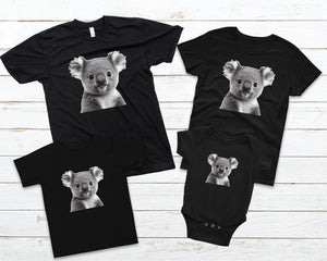 Koala T-Shirt, Koala Matching Family T-Shirts, Australia Day TShirt, Australian Gift, Koala Gift, Aussie Overseas Gift, Overseas Gift, Koala