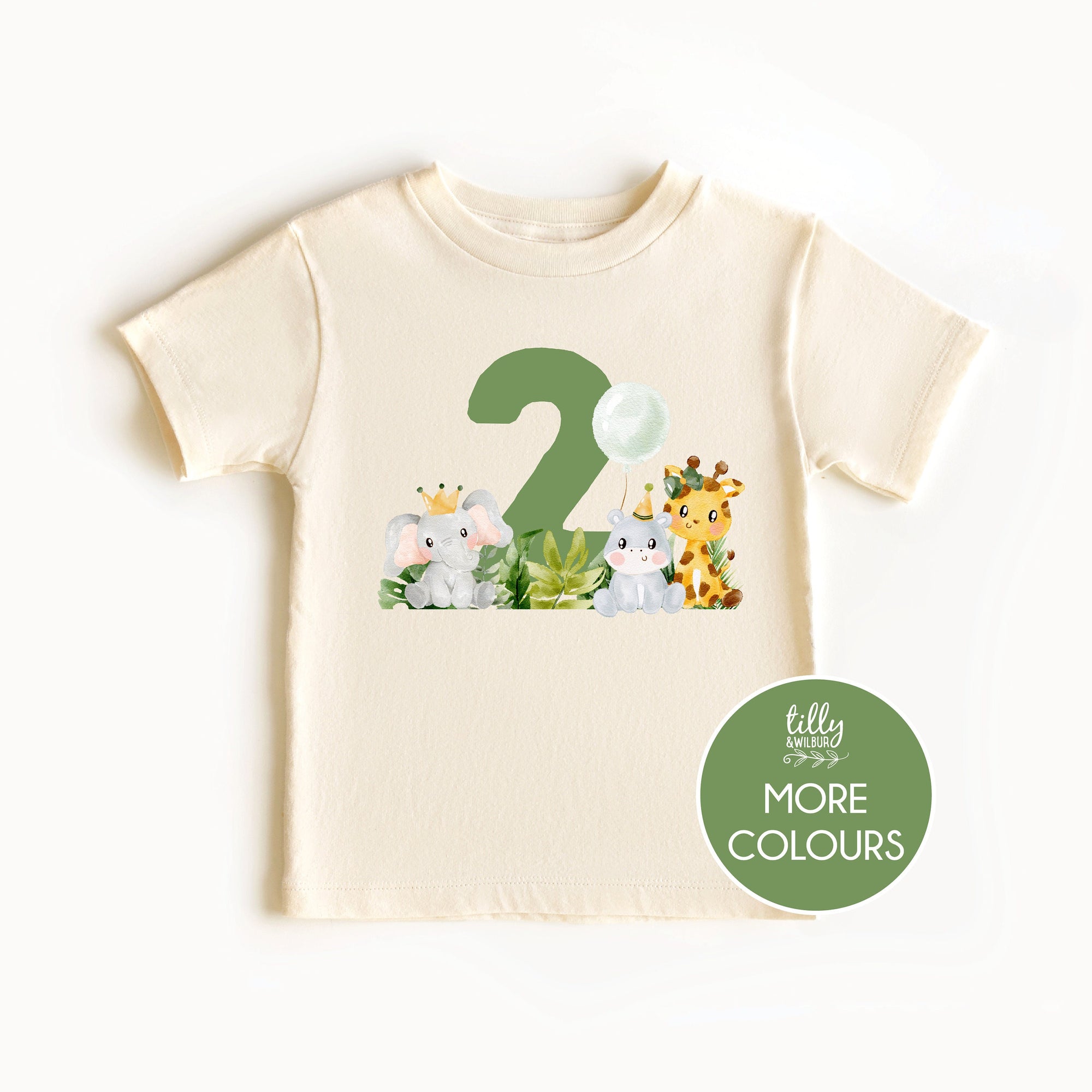 Two Wild T-Shirt, Two Wild Birthday T-Shirt, Safari Animal 2nd Birthday T-Shirt, Two Birthday T-Shirt, Safari Birthday, Jungle Animal Theme