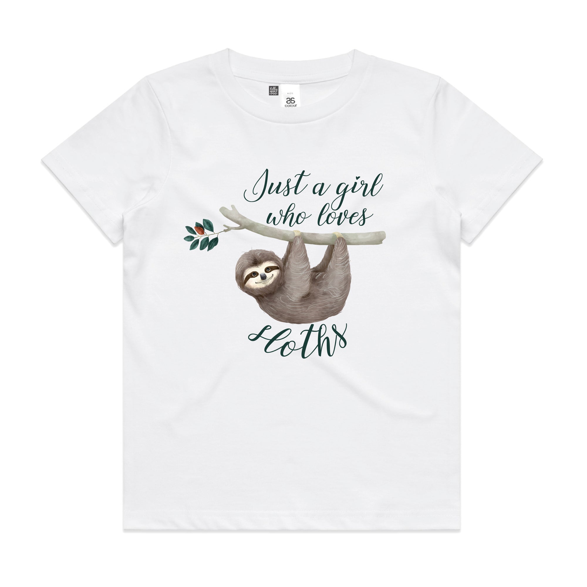 Just A Girl Who Loves Sloths T-Shirt