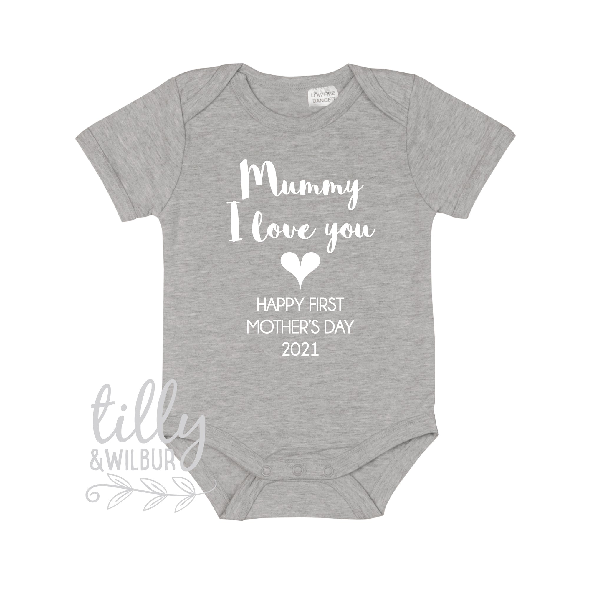 Mummy I Love You Happy First Mother's Day 2025
