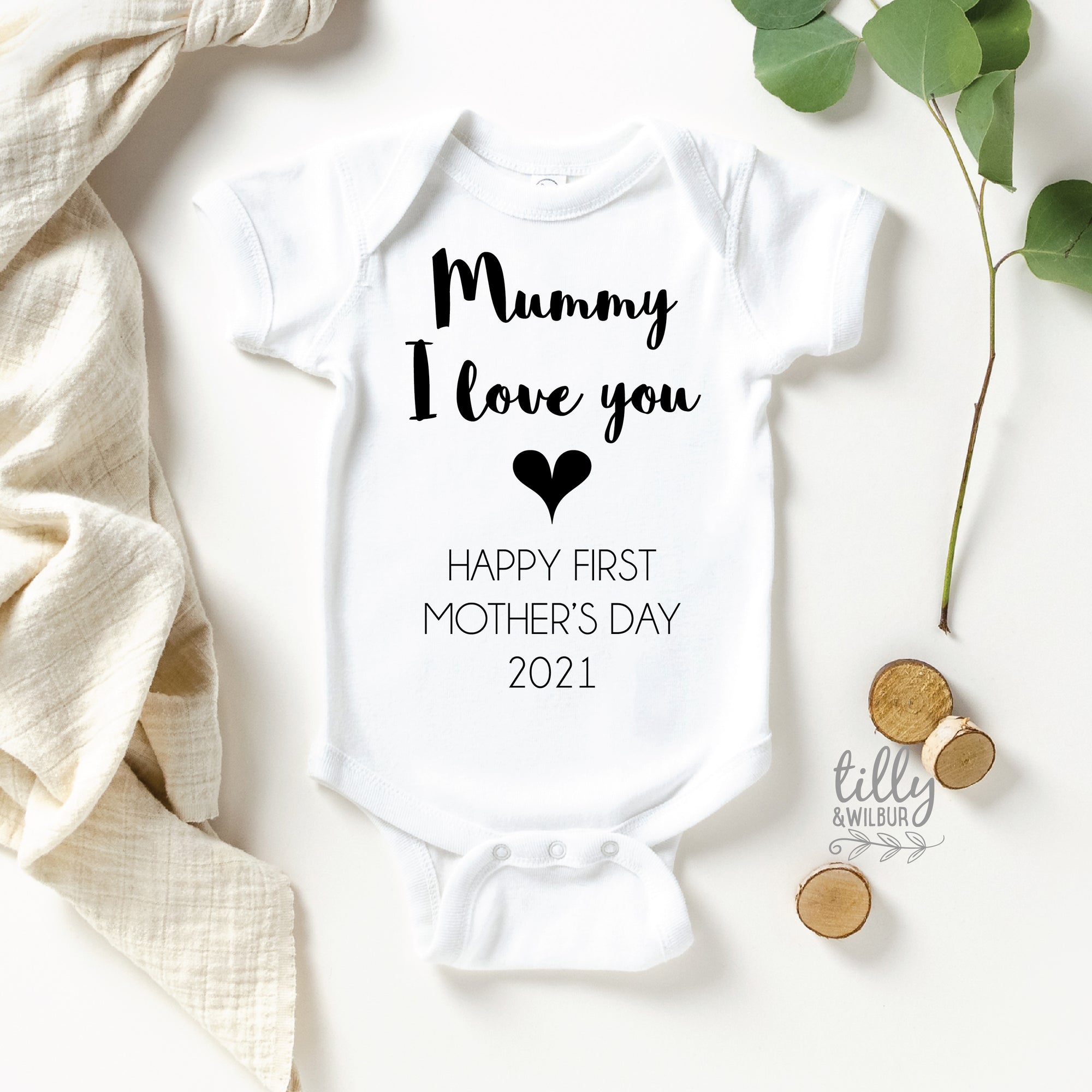 Mummy I Love You Happy First Mother's Day 2024