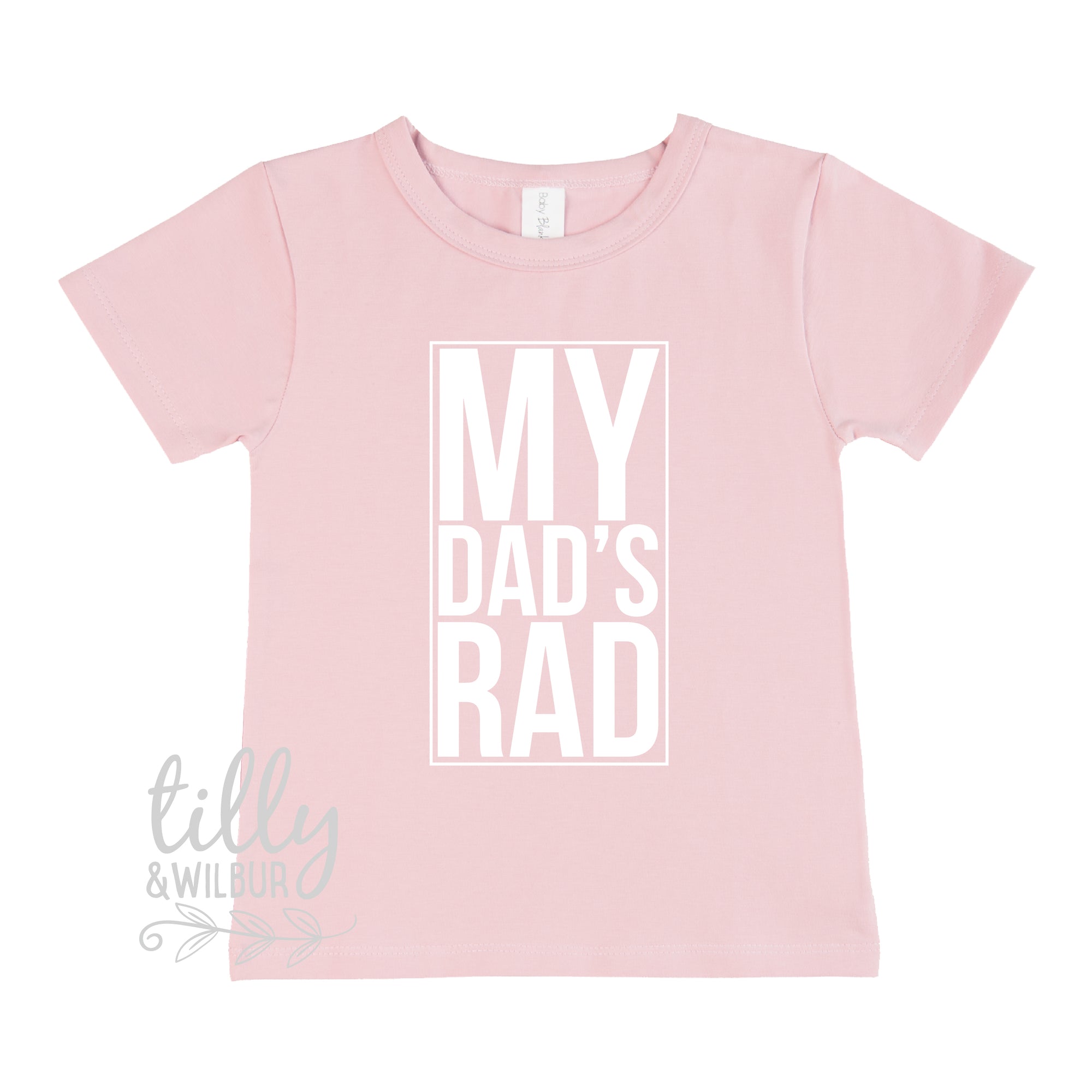My Dad's Rad Girl's T-Shirt