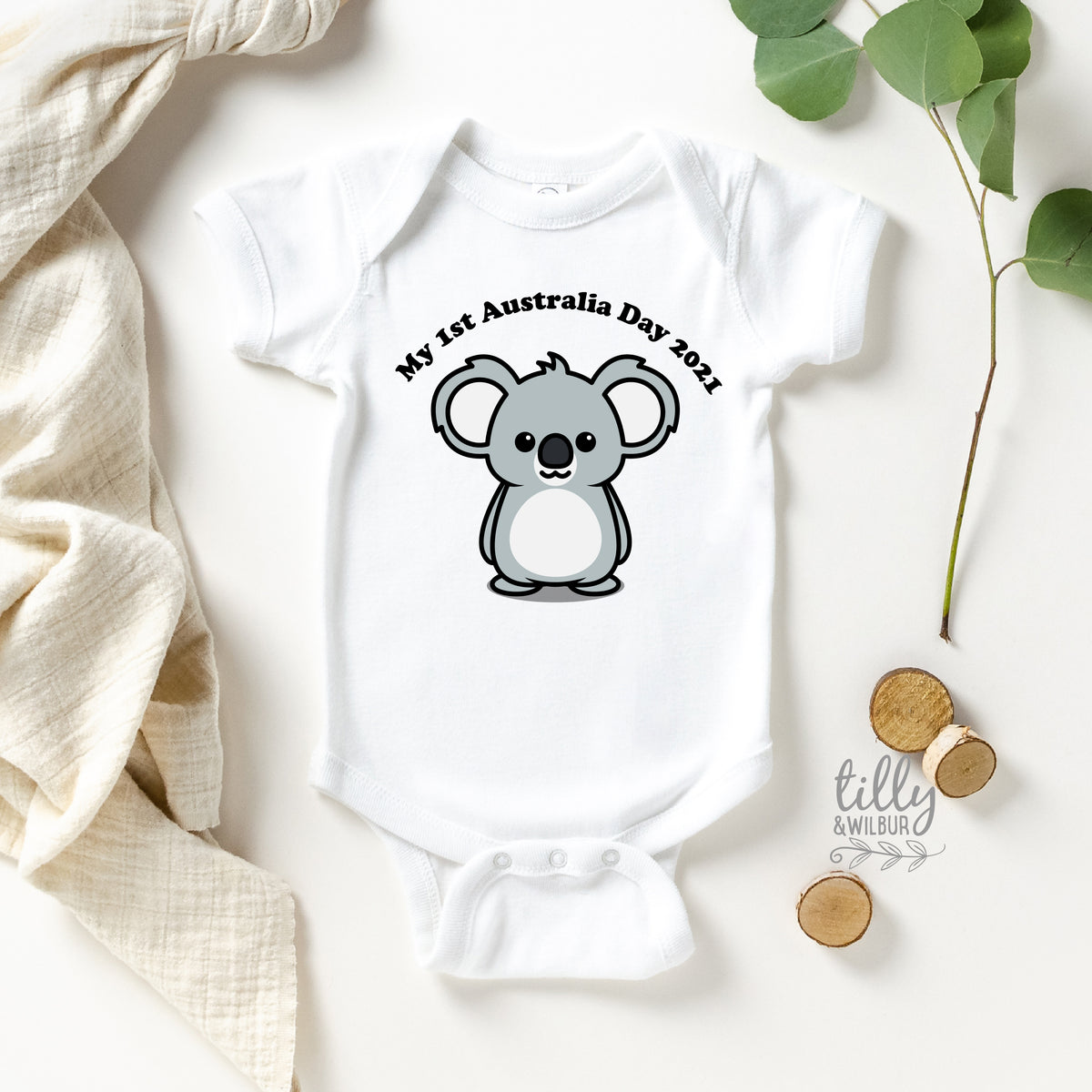My 1st Australia Day 2025 Koala Baby Bodysuit