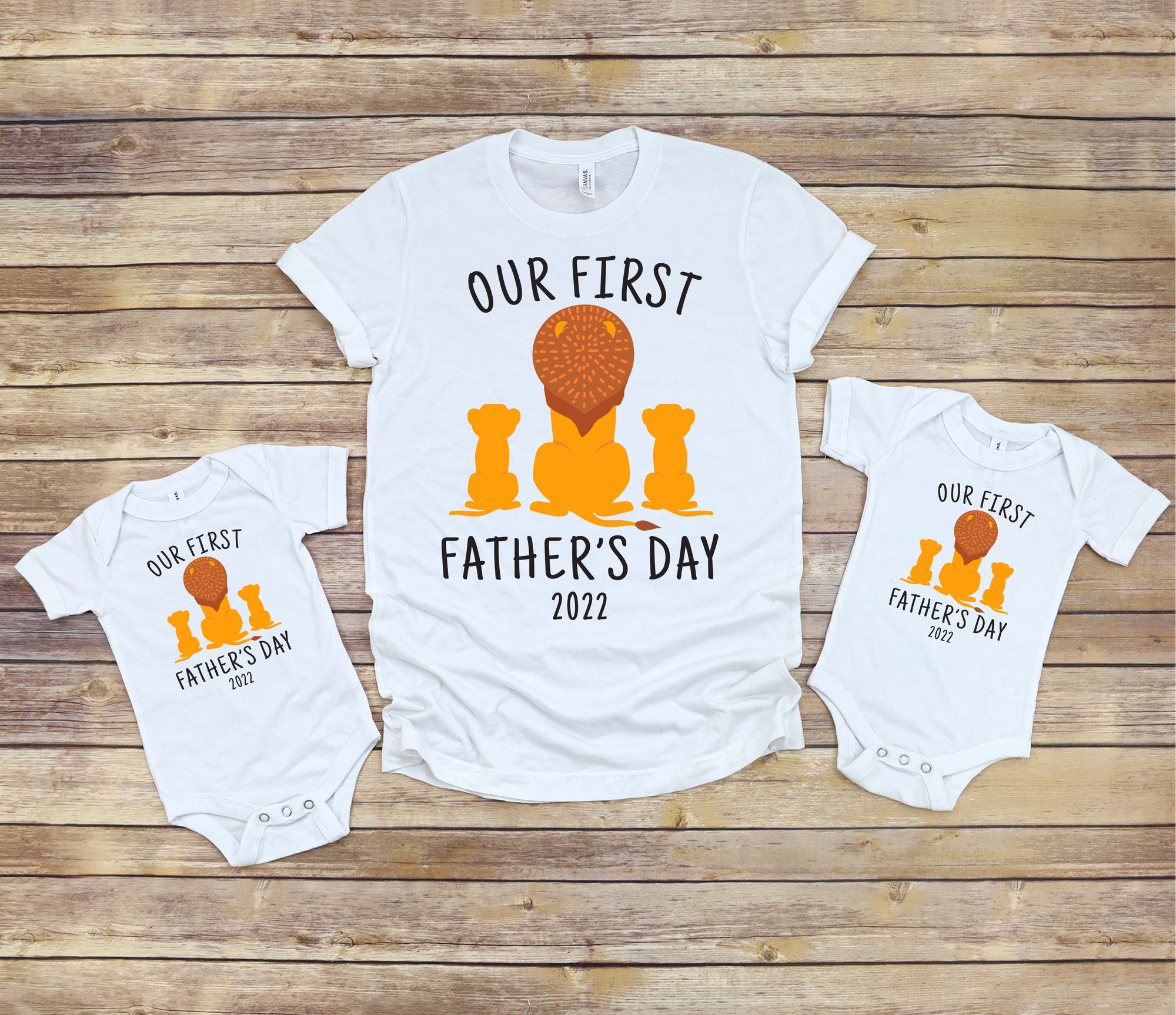 Our First Father's Day 2024 Matching Set For Twins