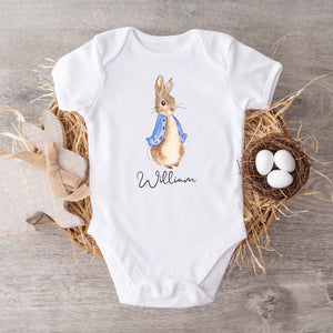 Personalised Peter Rabbit Easter Bodysuit