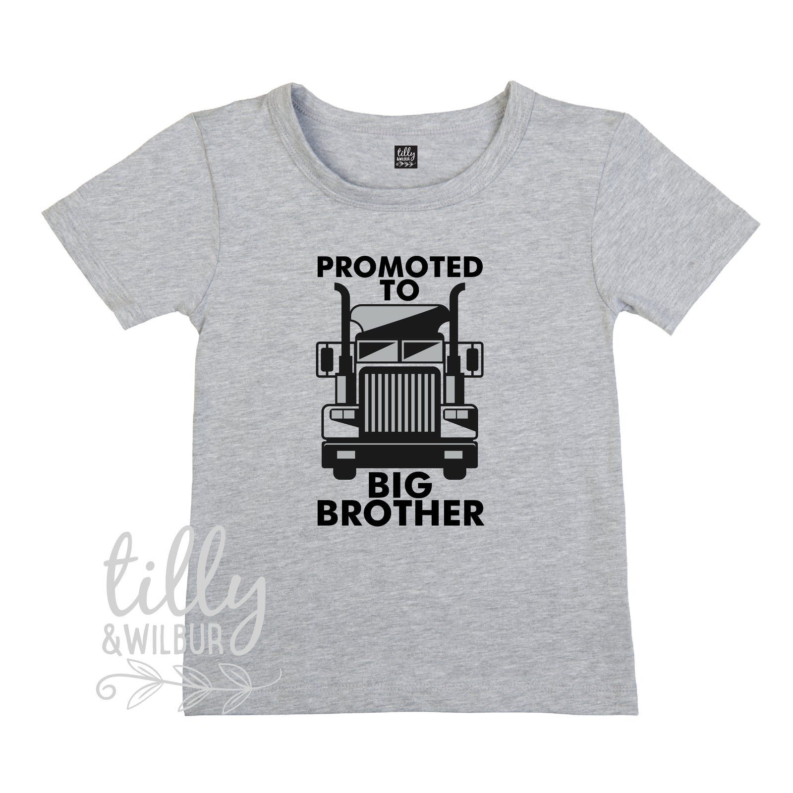 Promoted To Big Brother Trucker T-Shirt