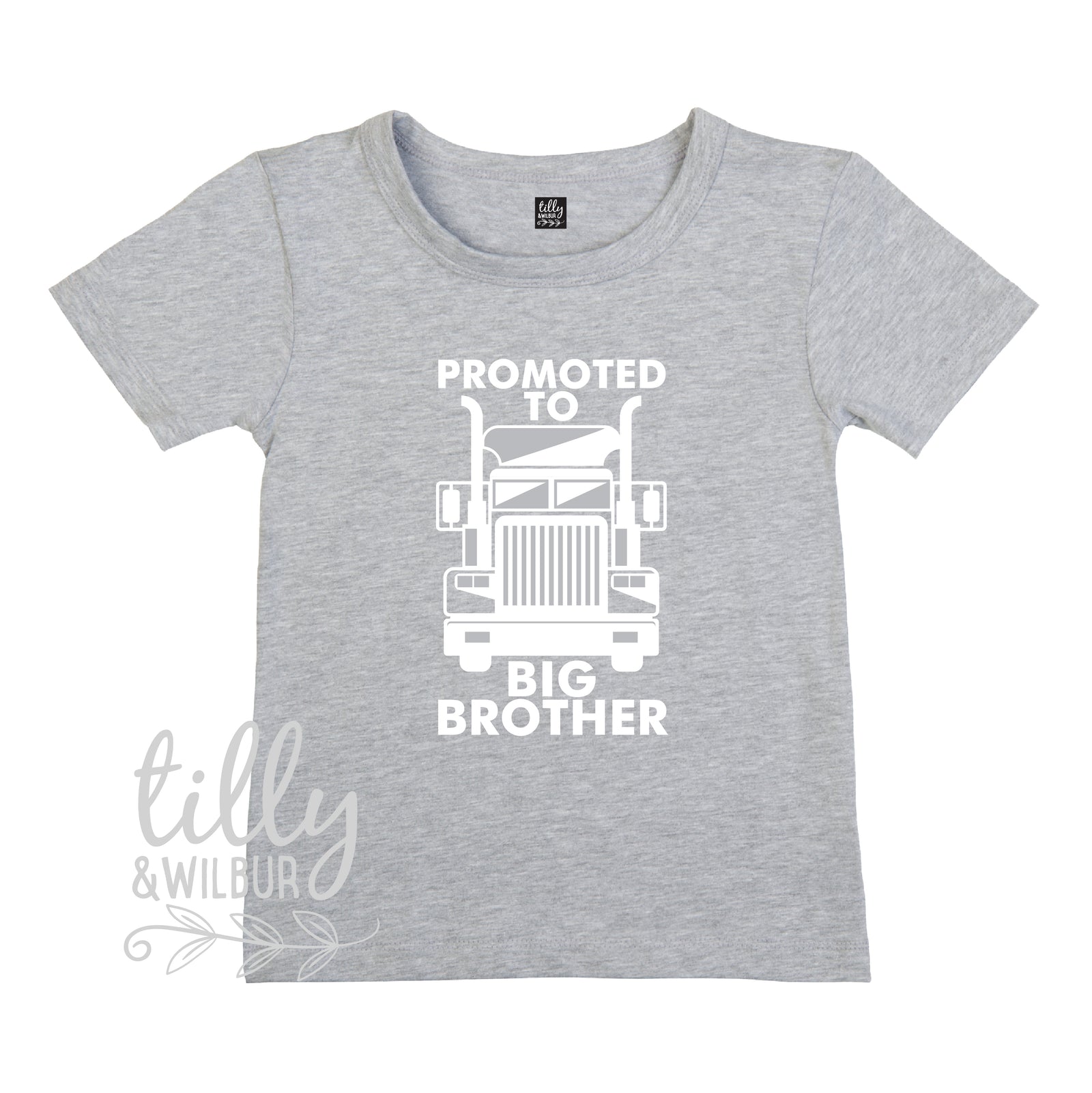 Promoted To Big Brother Trucker T-Shirt
