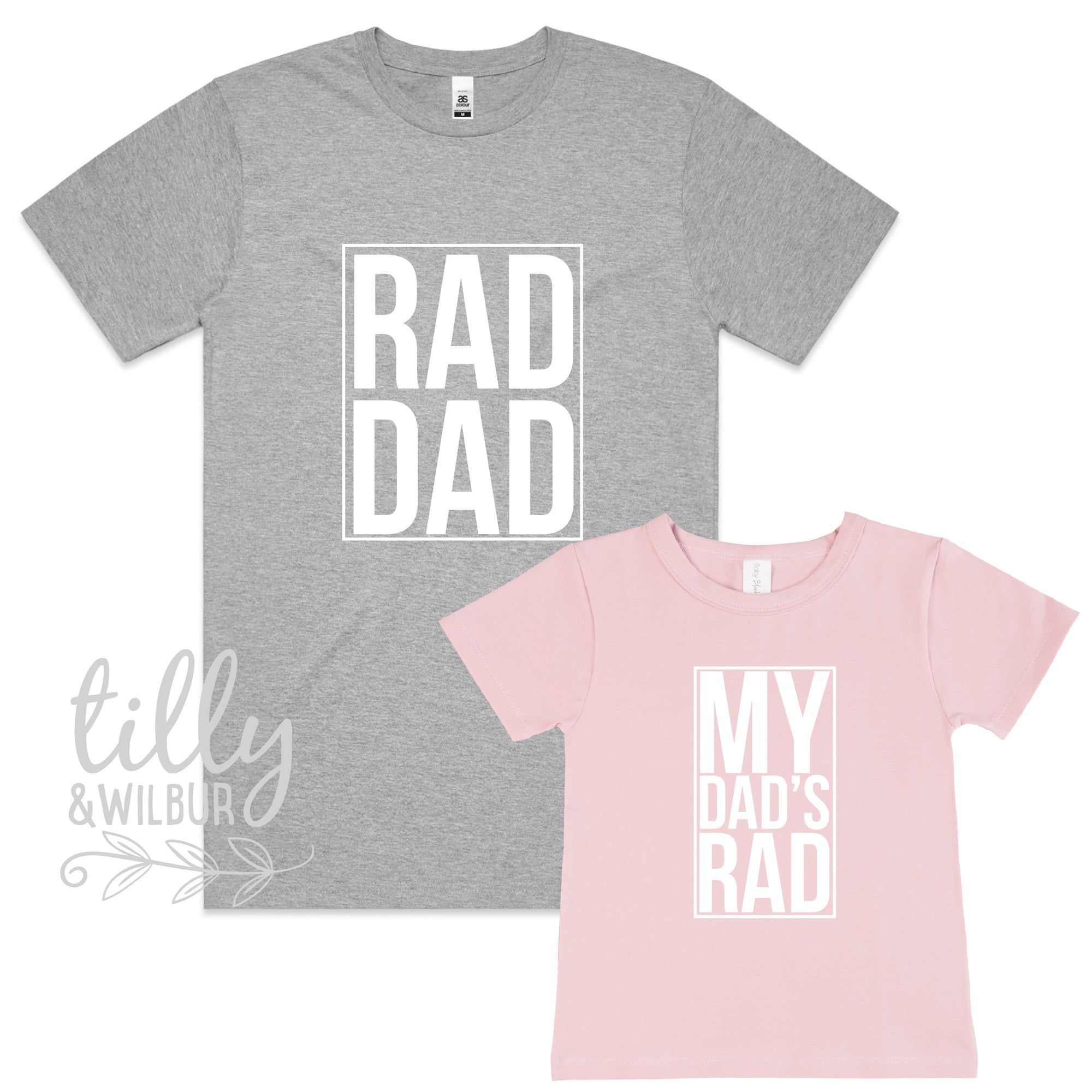 Rad Dad And My Dad's Rad Daddy Daughter Set