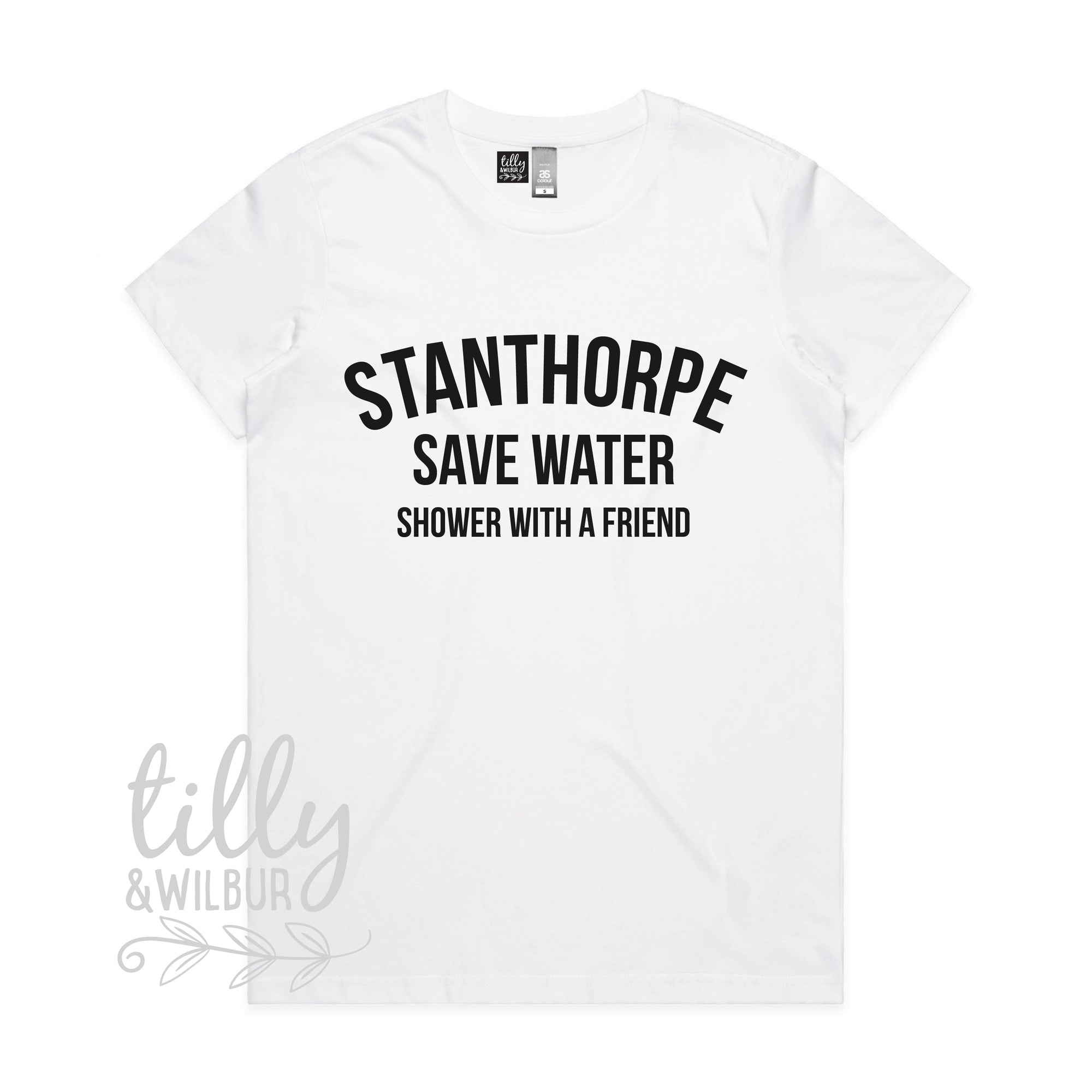 Stanthorpe Save Water Shower With A Friend Women's Tee