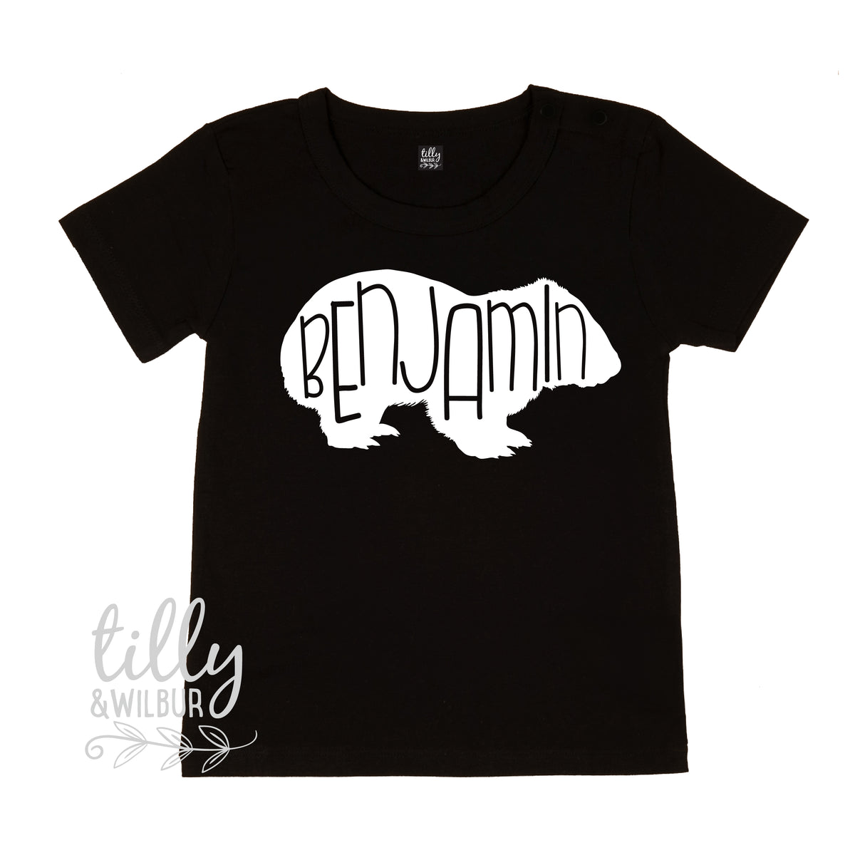 Personalised Wombat T-Shirt For Boys